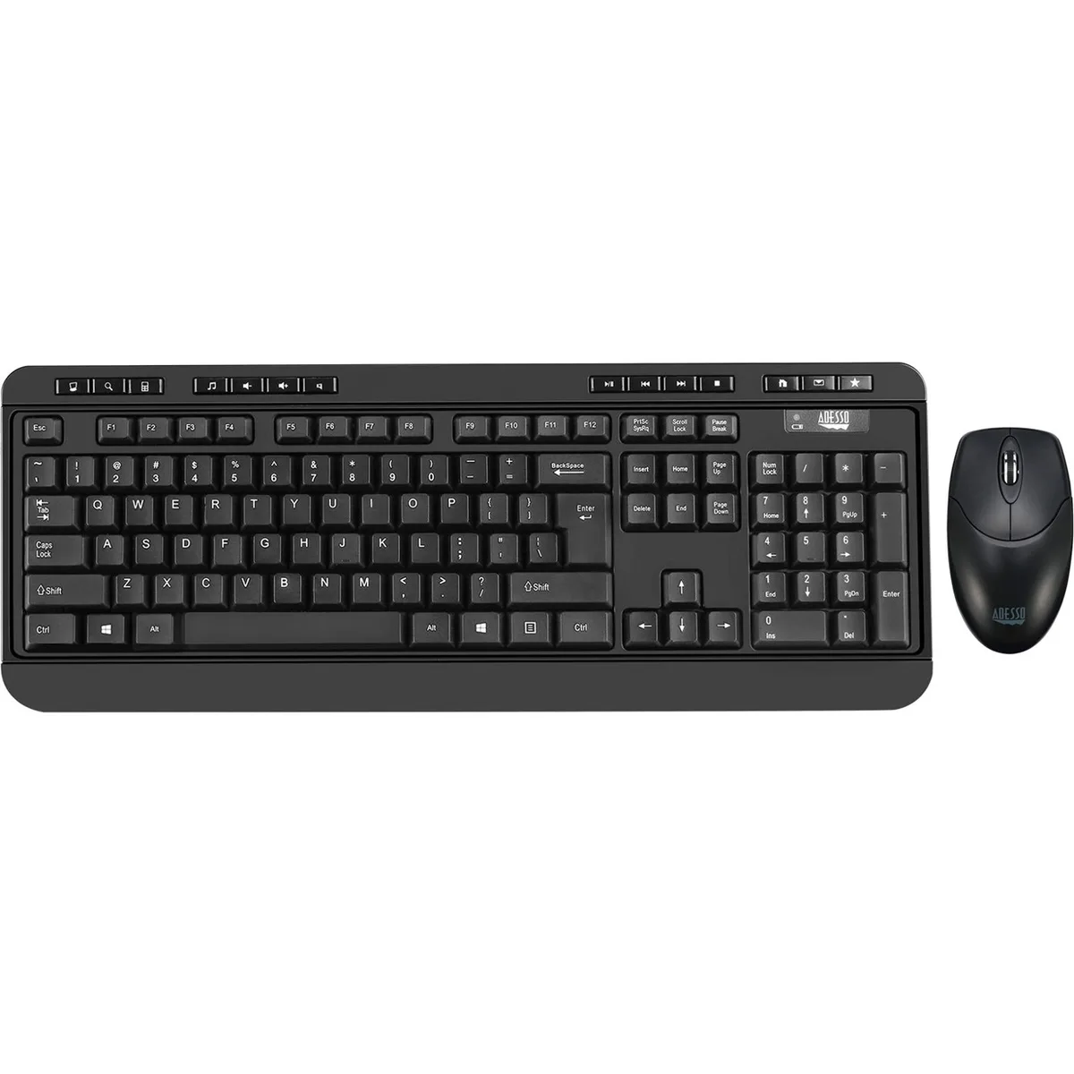 Adesso Adesso WKB1320CB Wireless Keyboard and Mouse Combo 2.4 GHz 1200 DPI — product photo