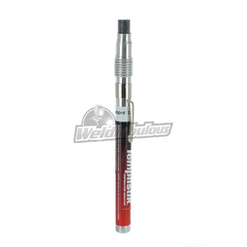 Tempilstik 28039 temperature stick in aluminium holder with clip