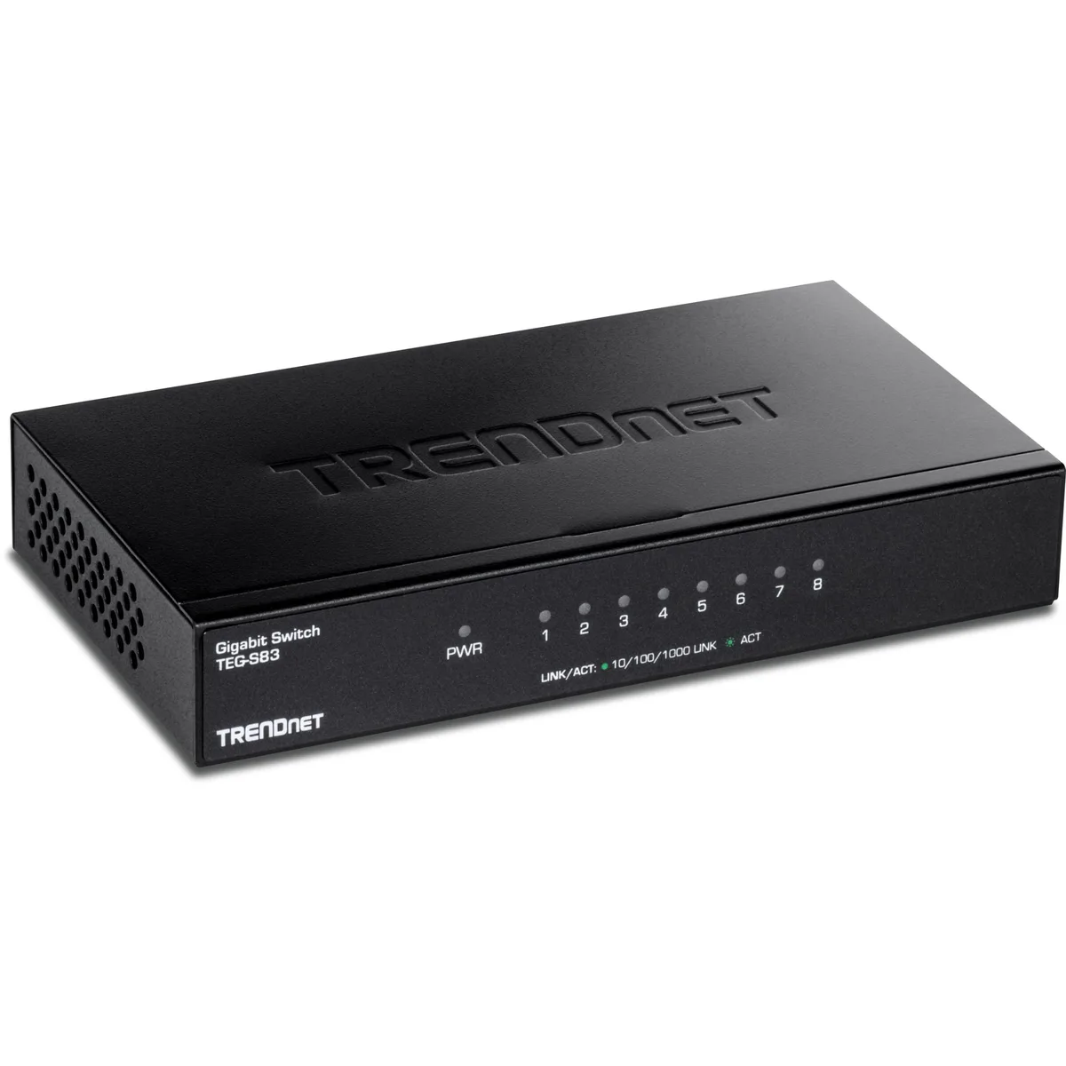  TRENDnet TEG-S83 8-Port Gigabit Desktop Switch — product photo