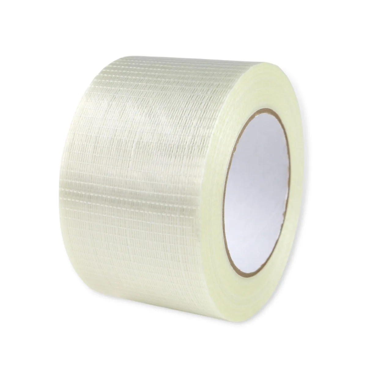 FindTape FindTape HEXY-BD Bi-Directional Filament Tape 72mm x 60 yds Translucent mailing supply — product photo
