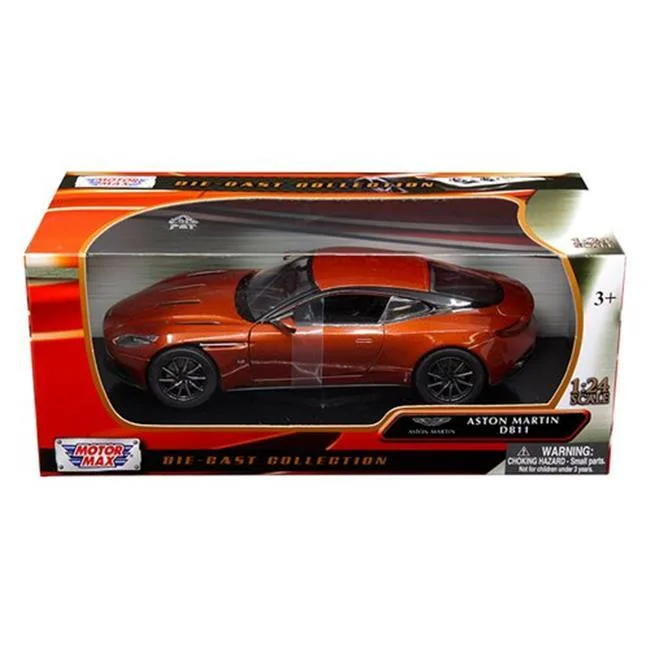 MOTORMAX MOTORMAX 79345OR 1:24 Aston Martin DB11 Copper Orange Diecast Vehicle — product photo