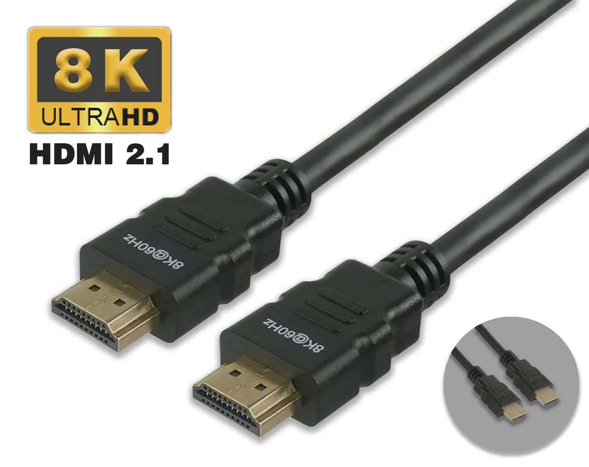 Kaybles Kaybles 50HDMI-8-MM-6 Ultra High Speed HDMI Cable 6ft 48Gbps 8K 60Hz 4K 120Hz — product photo
