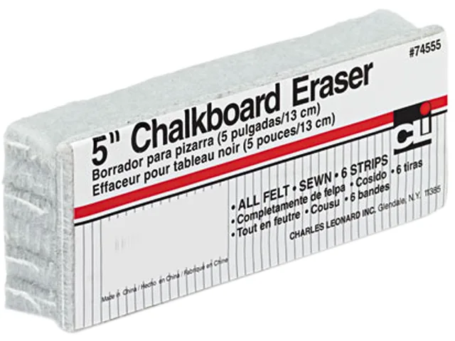 Charles Leonard Charles Leonard 74555 Chalkboard Eraser Board — product photo