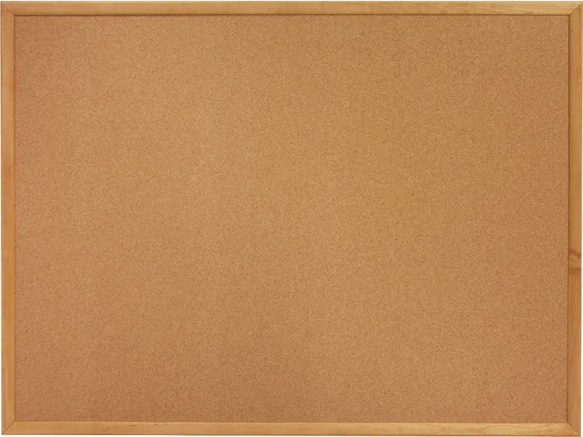 Lorell Lorell 19071 Cork Board 6'x4' Oak Frame — product photo