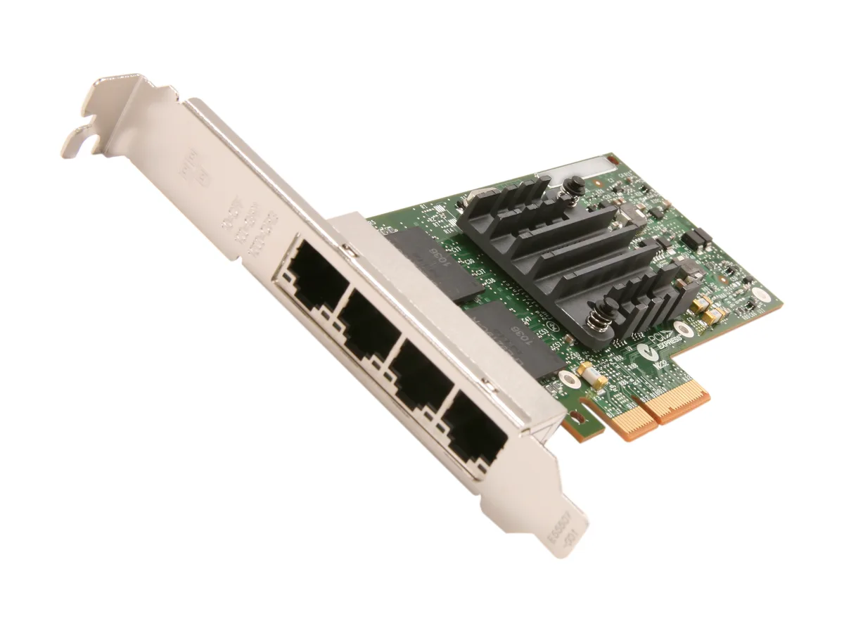 Intel Intel E1G44HTBLK I340-T4 quad-port Gigabit network card — product photo