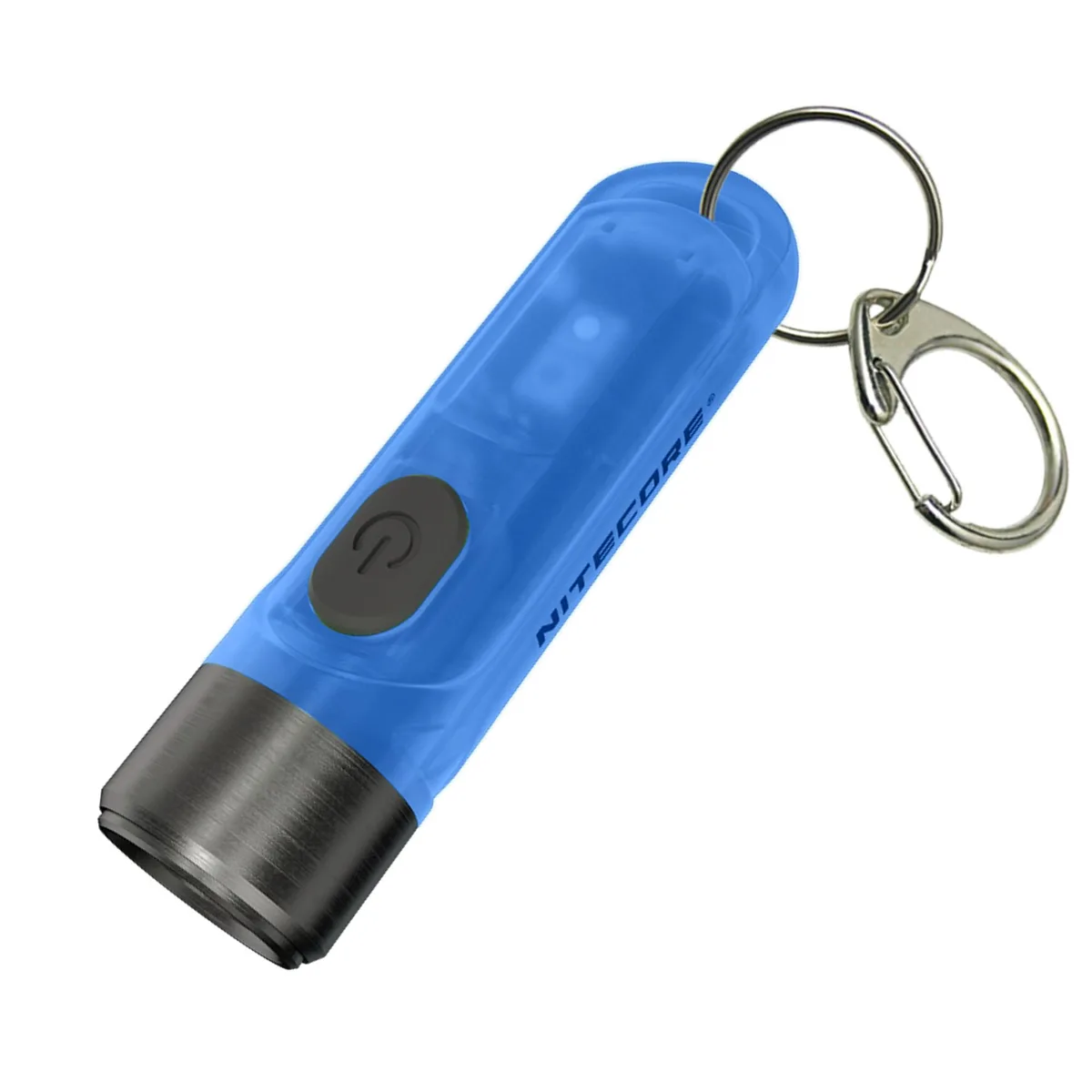 Nitecore Nitecore TIKI GITD-Blue Keychain Light 300 lm USB rechargeable glow-in-the-dark — product photo