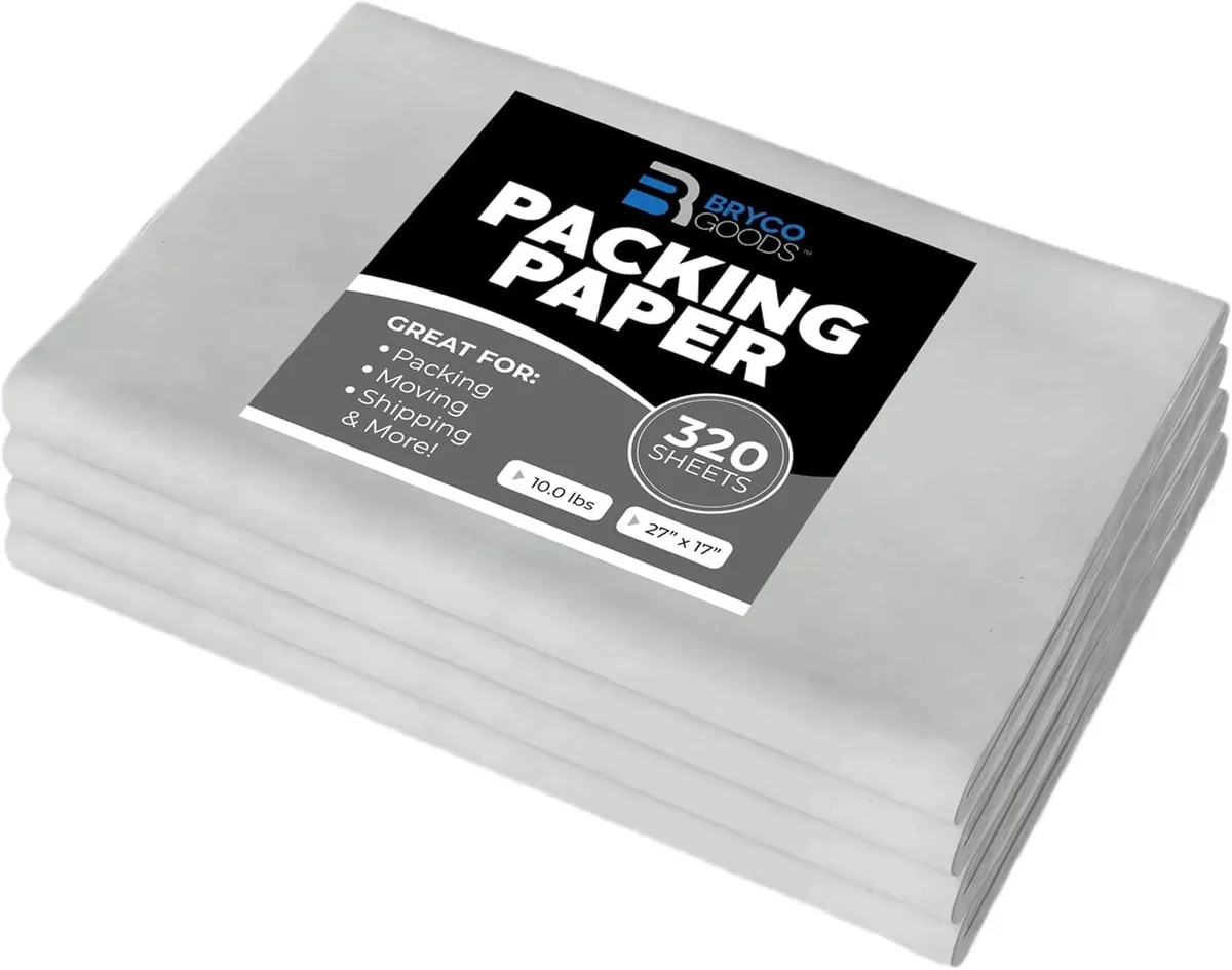 Bryco Goods BG-PP-10.0 10lb Newsprint 320 Sheets 27x17 — product photo