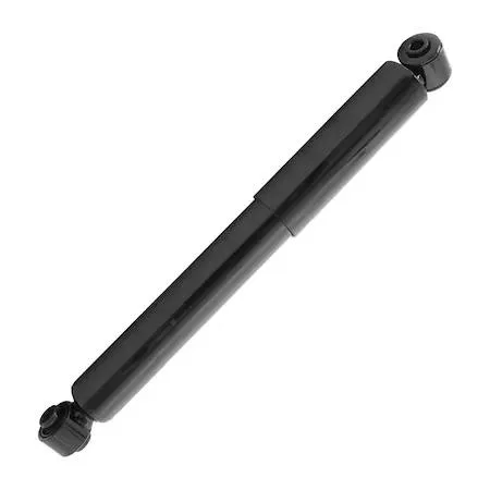 Unity 251010 rear shock absorber, silver metal cylinder with mounting hardware