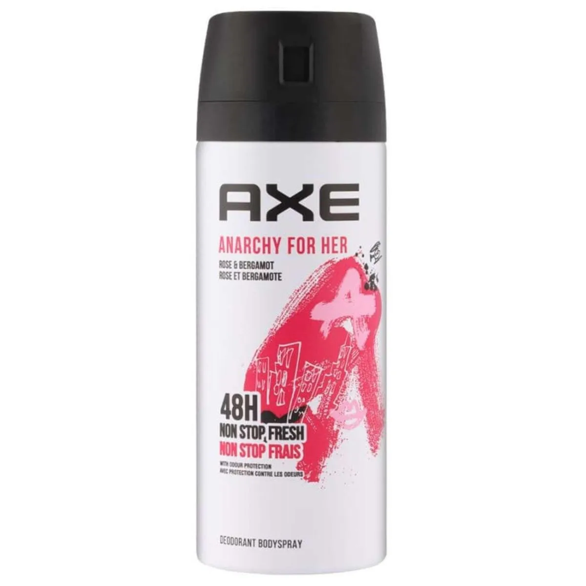 AXE AXE SKU-1PACK Anarchy For Her Deodorant Body Spray Rose Bergamot 5 fl oz 1-Pack skin care — product photo