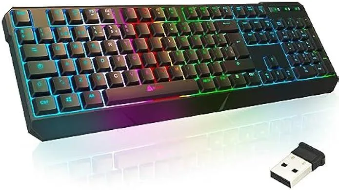 TAURKENAM TAURKENAM Chroma Wireless Spanish Layout Gaming Keyboard 2023 — product photo