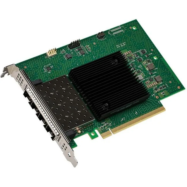 Intel Intel E810XXVDA4 network card 4×25GbE SFP28 full height — product photo