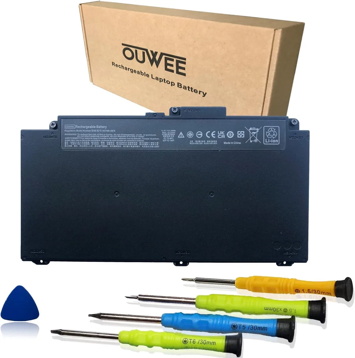 TAURKENAM TAURKENAM CD03XL laptop battery 11.4V 48Wh 4212mAh HP ProBook 640 645 650 G4 G5 G7 — product photo