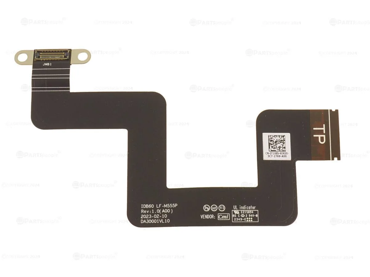 DELL DELL Precision 5680 5690 Touchpad Ribbon Cable T19XV — product photo