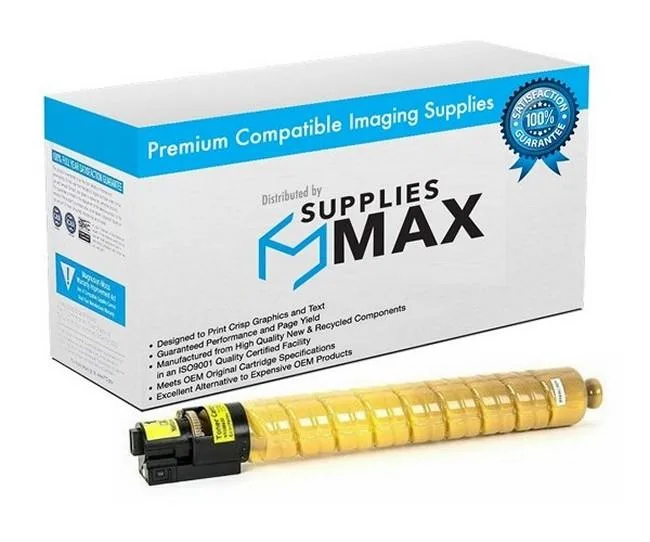 SuppliesMax SuppliesMax Yellow Toner Cartridge 22500 Pages for MP-C4502/MP-C5502 — product photo