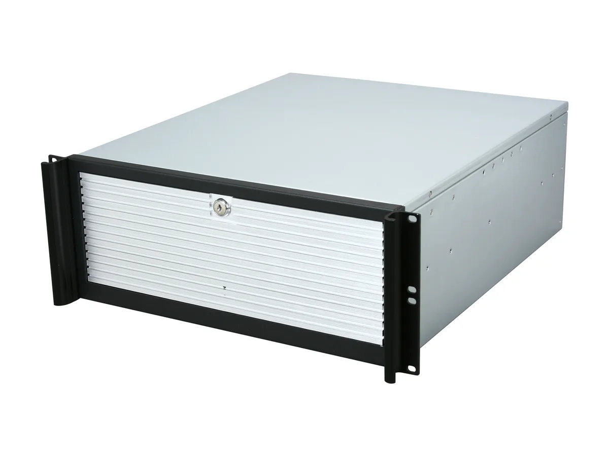 iStarUSA Inc. iStarUSA Inc. D-416-B10SA-SLV-SLV 4U Rackmount Server Chassis 10x3.5 — product photo