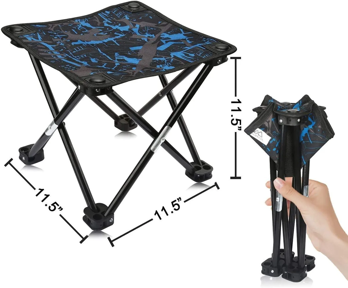  Folding stool 1.3 lb 220 lb capacity — product photo