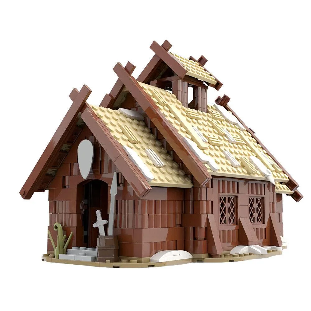 ZITIANYOUBUILD ZITIANYOUBUILD Mead Hall Modular Building 745 Pieces — product photo