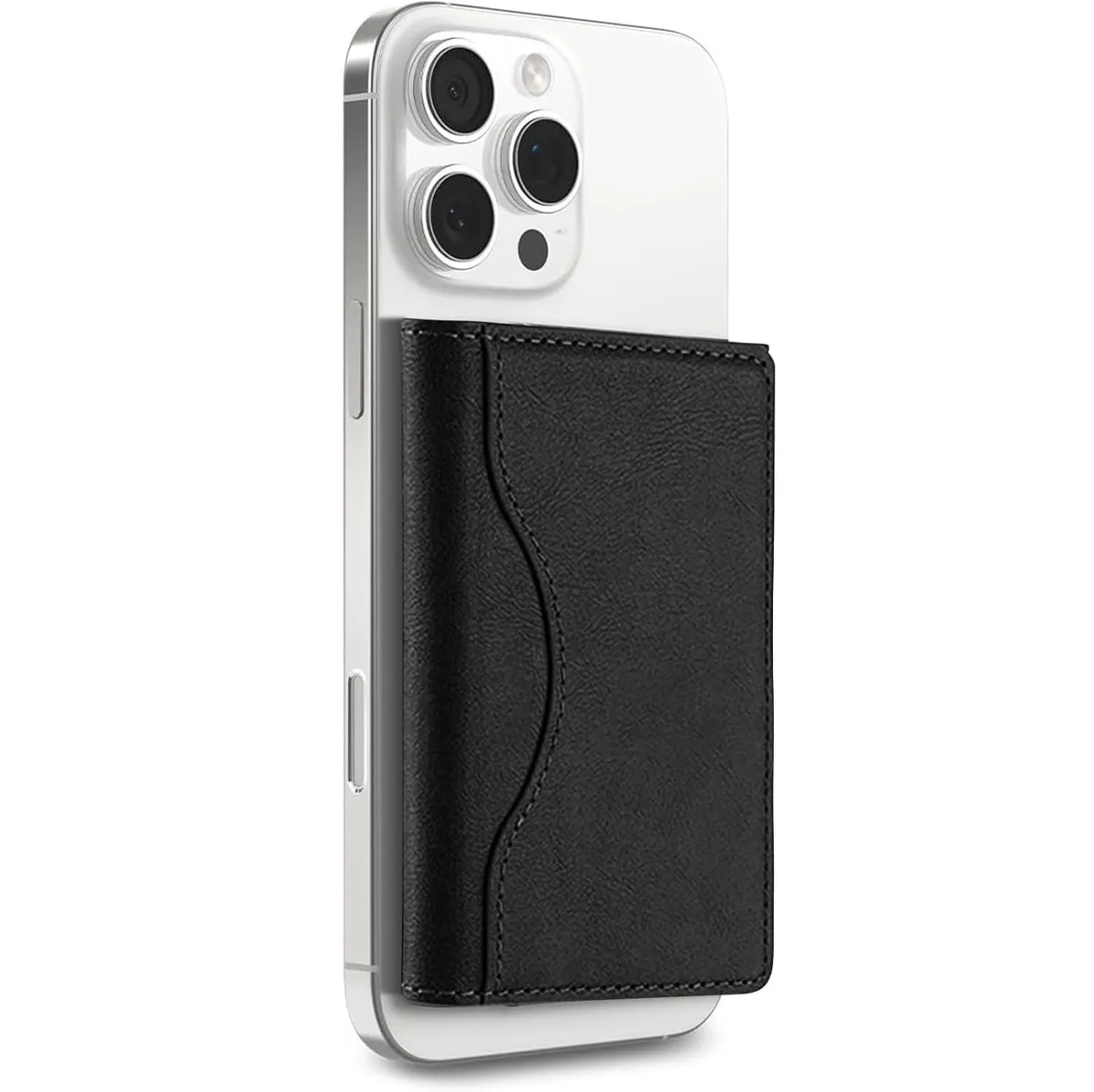  Viator Gear Card Holder02 MagSafe Wallet with Stand Black — product photo