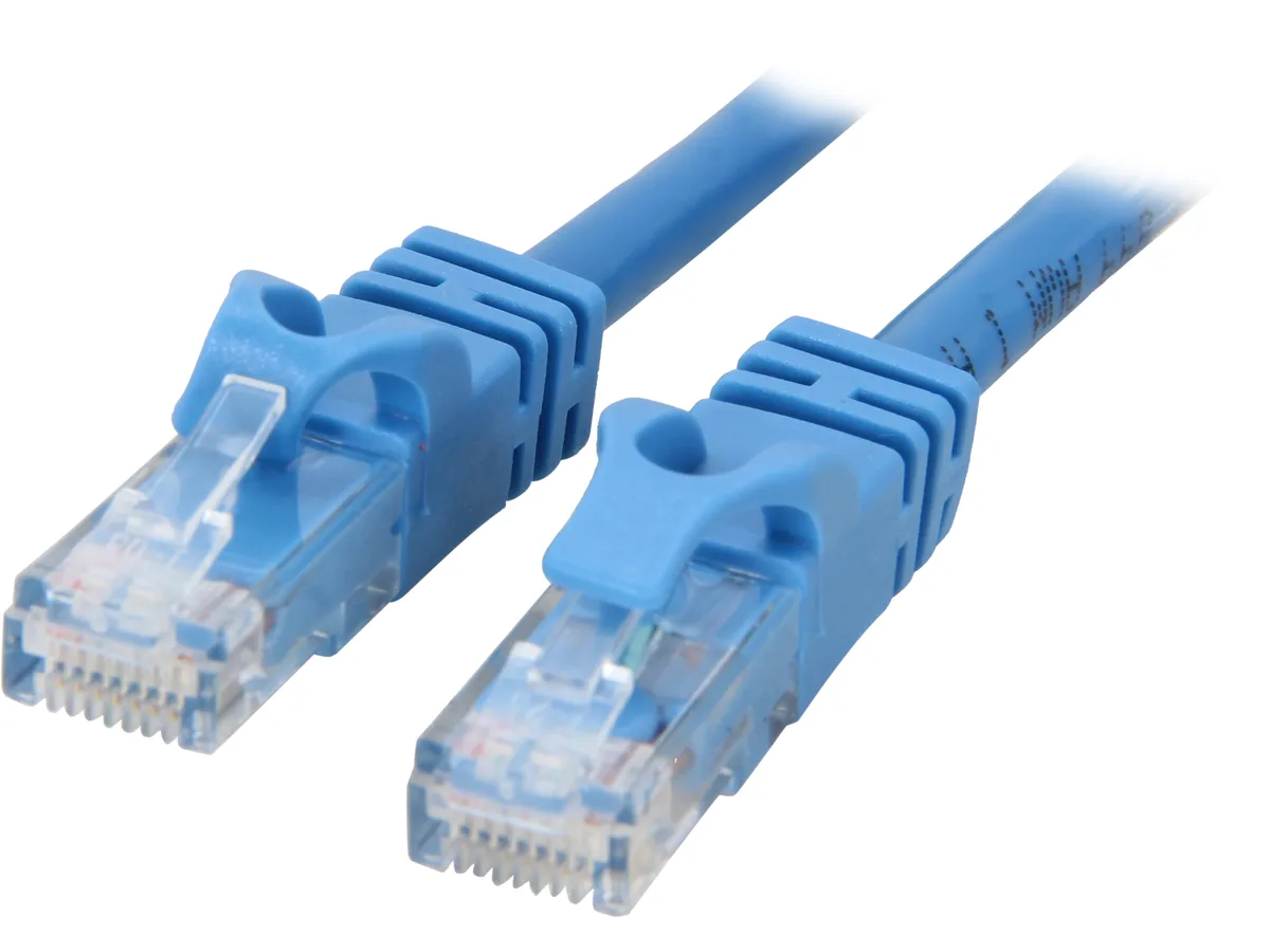 Cables To Go Cables To Go 27143 Cat6 network ethernet cable 10 ft Blue — product photo