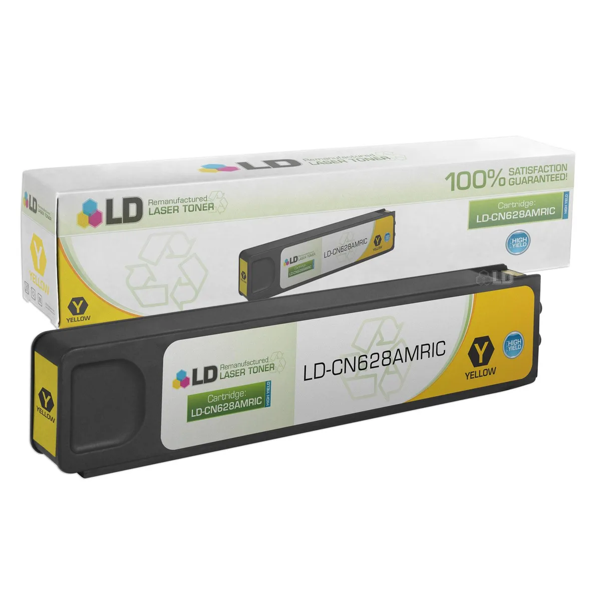 LD Products LD Products CN628AM (HP 971XL) High Yield Yellow Ink Cartridge 6600 pages — product photo