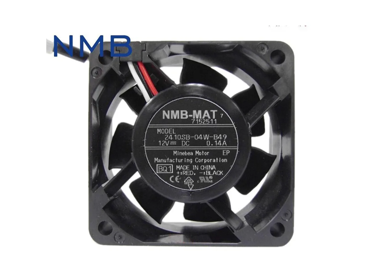 Fans Fans 2410SB-04W-B49 6025 case fan 60x60x25mm 12V 0.14A — product photo
