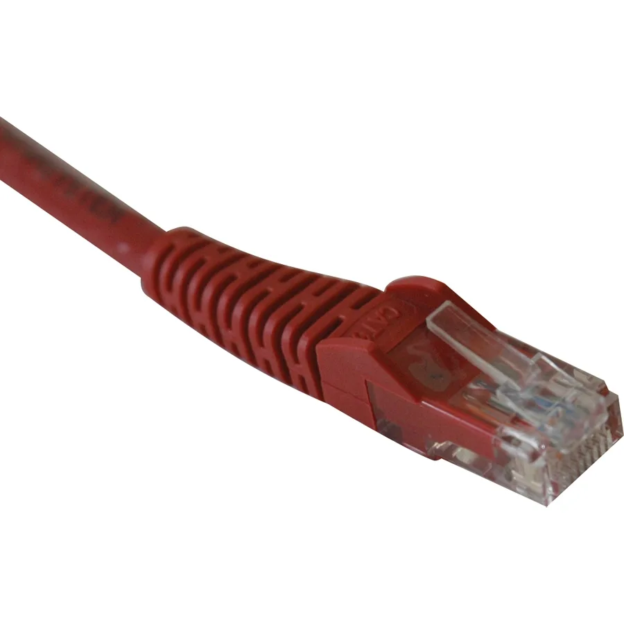 Tripp Lite Tripp Lite N001-003-RD Cat 5E 3 ft network ethernet cable Red — product photo