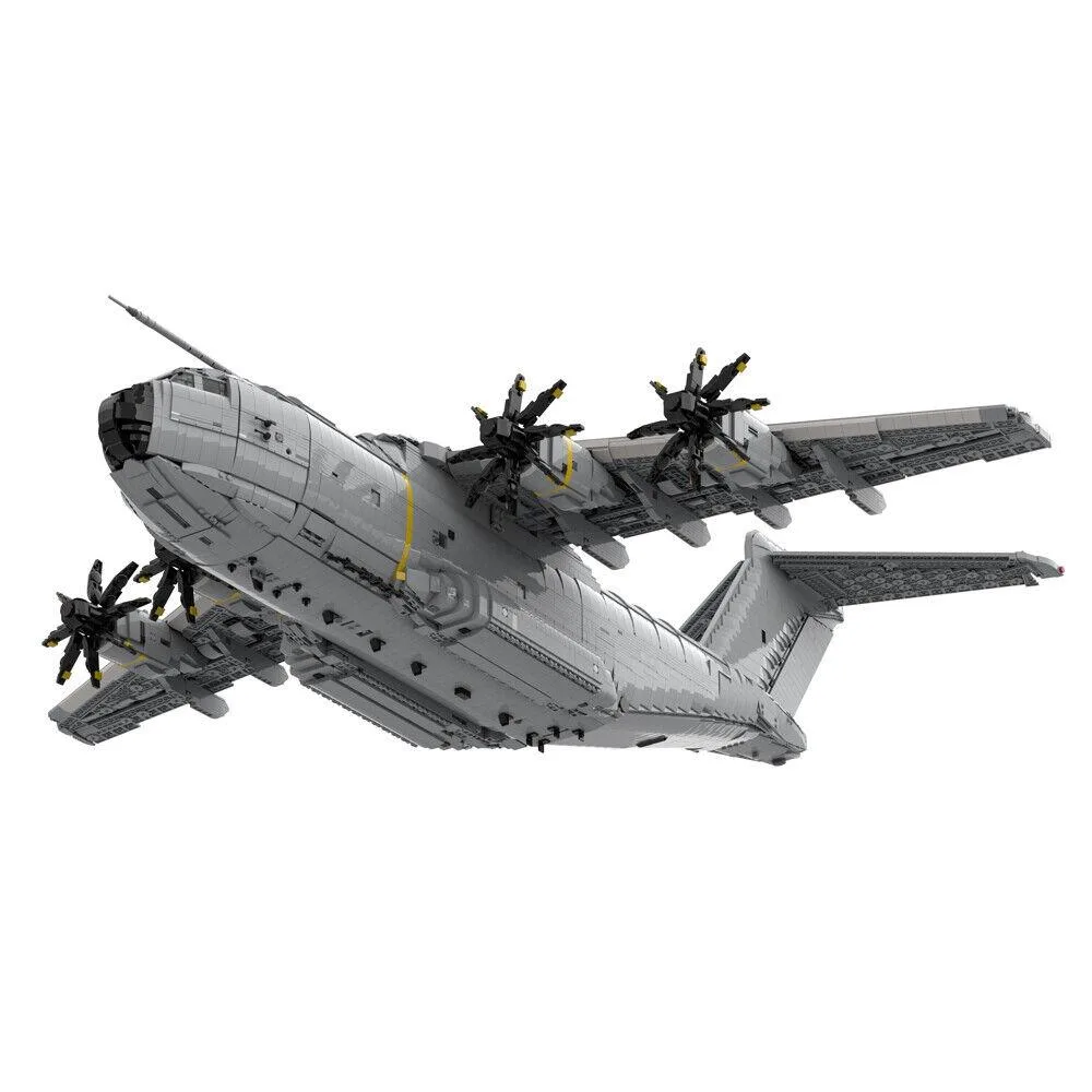 ZITIANYOUBUILD ZITIANYOUBUILD MOC-156206 Four-engine Turboprop Cargo Aircraft 14793 Parts — product photo