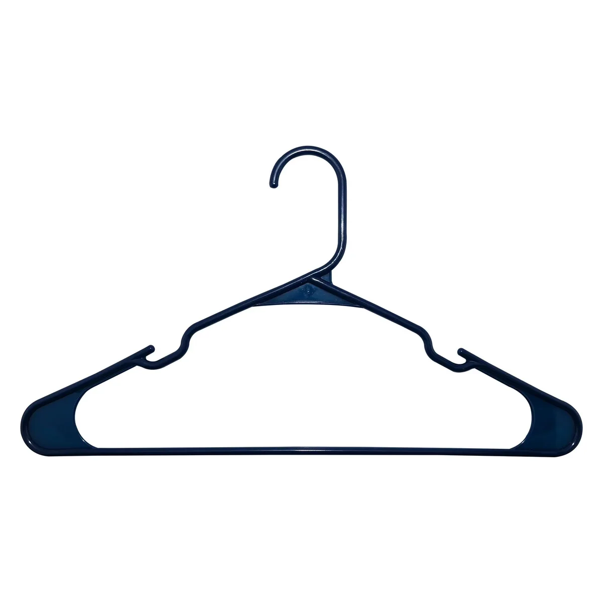 Mainstays Mainstays ss10 50 Pack Sapphire Blue Plastic Clothes Hangers Closet Organization — product photo