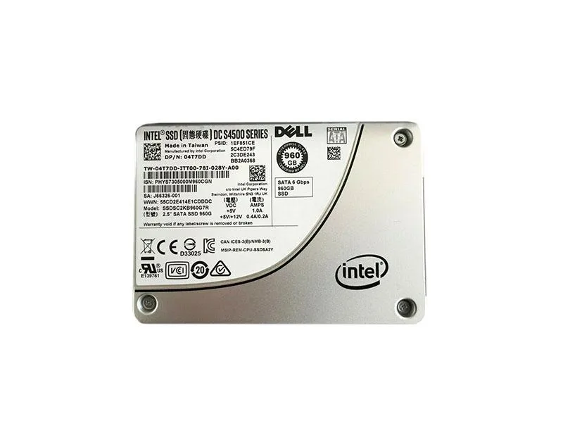 Intel Intel DC S4500 960GB SATA 2.5-inch internal SSD — product photo