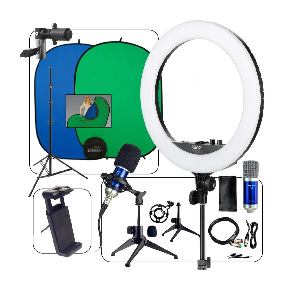 Smith-Victor Smith-Victor ProMARK WFH1700 17" Bi-Color LED Kit — product photo
