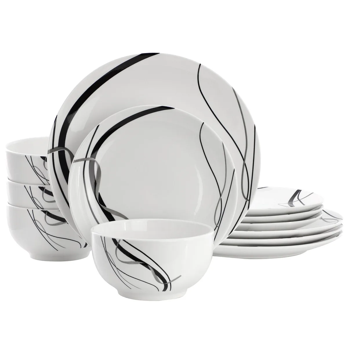 Elama Elama Sarah 12 Piece Porcelain Dinnerware Set — product photo