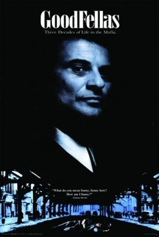 Goodfellas Tommy DeVito poster print 22 by 34 inches on heavy paper