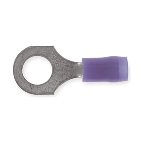 Sta-Kon Sta-Kon RB14-14 Ring Terminal 1/4 in Stud 14 AWG 600 V Nylon — product photo