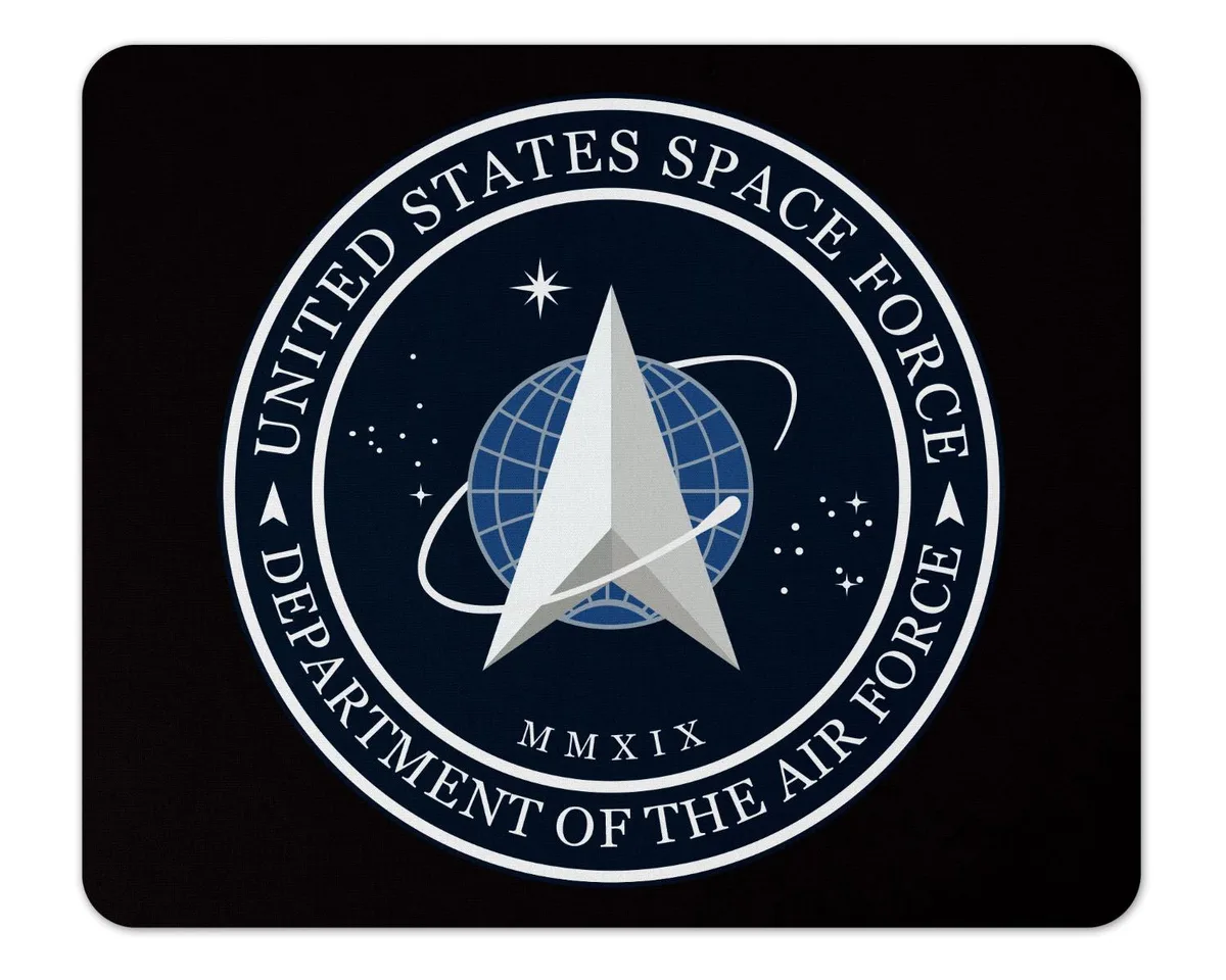 Future of Flight Future of Flight Space Force Logo Mousepad 1/4 Thick 7.75 x 9.25 — product photo