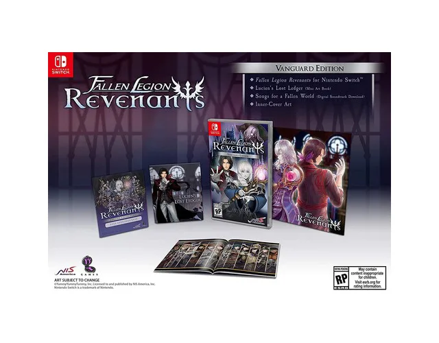 NIS America NIS America Fallen Legion Revenants Vanguard Edition 303608 nintendo switch video game — product photo
