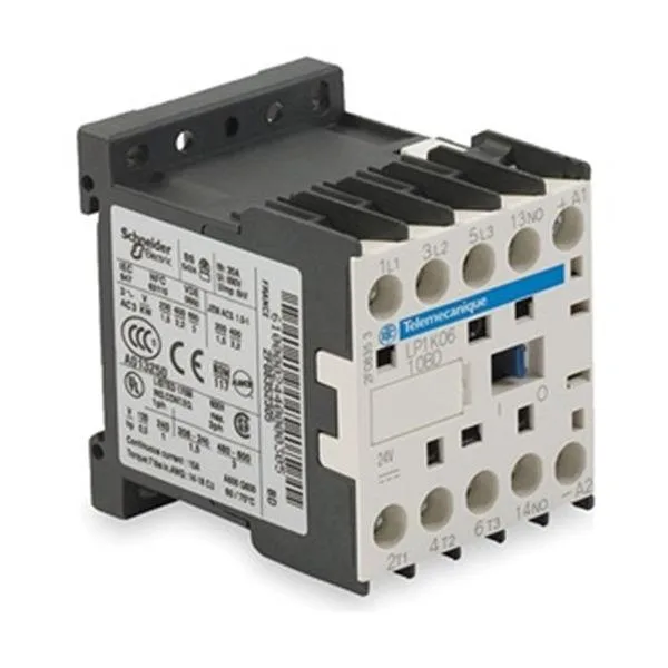 Schneider Electric Schneider Electric LP1K0610BD 24V DC 3P 6A 15A video accessory — product photo