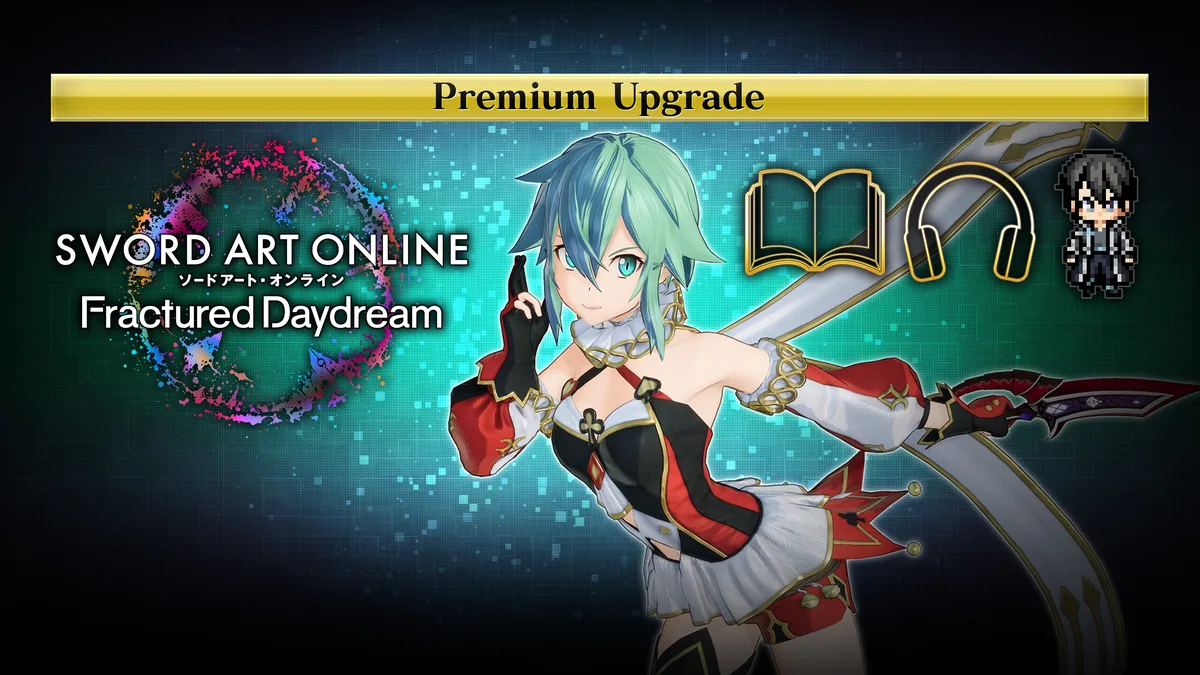 Bandai Namco Entertainment America Inc Bandai Namco 81432 SWORD ART ONLINE Fractured Daydream Premium Upgrade downloadable game — product photo