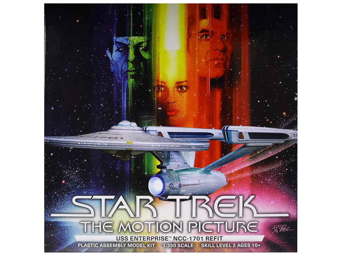 Polar Lights Polar Lights POL1006 Star Trek U.S.S. Enterprise NCC-1701 Refit 1/350 Scale Hobby Collectible — product photo
