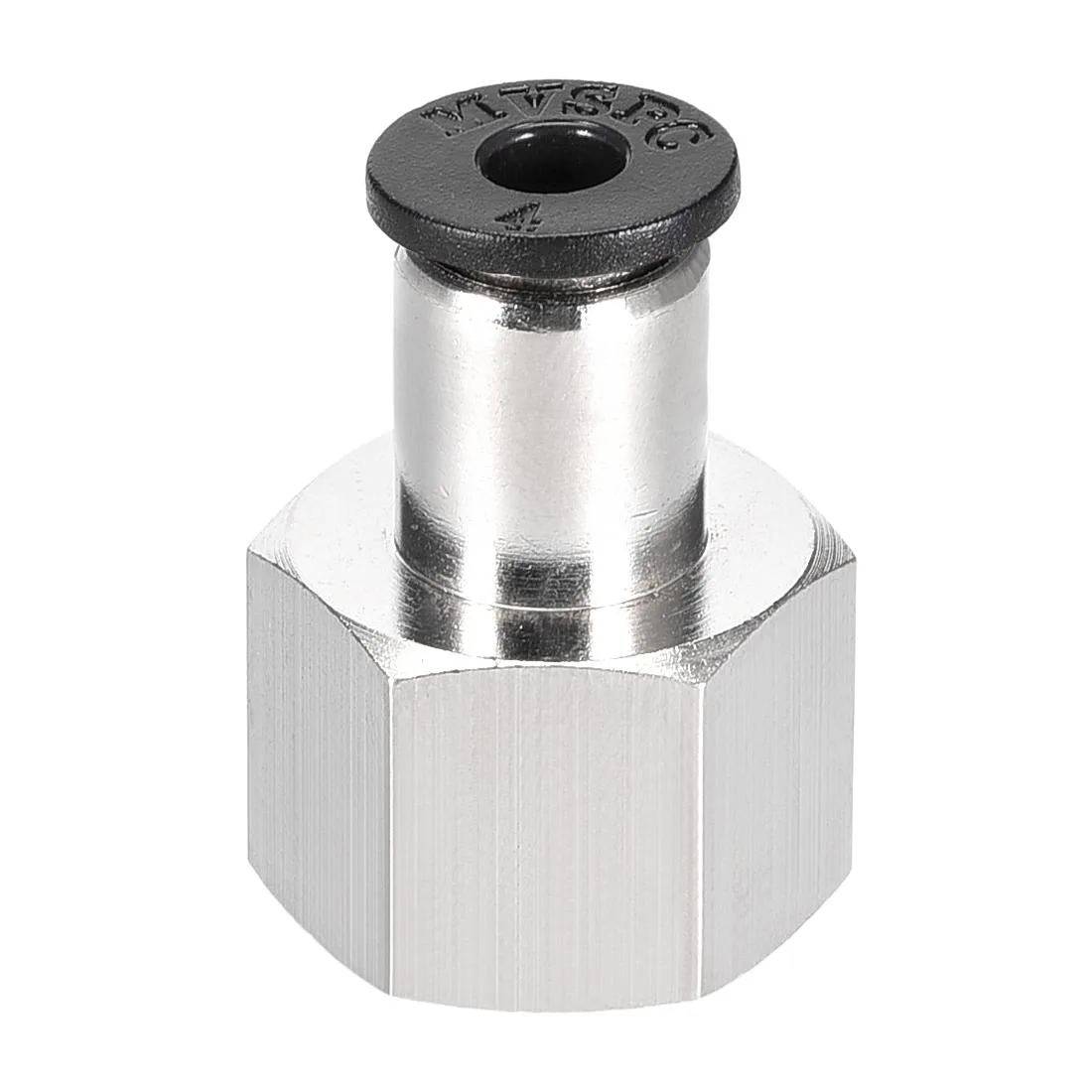 Unique-Bargains Unique-Bargains MPCF4-02 4mm OD x 1/4 NPT Female Straight pneumatic accessory — product photo