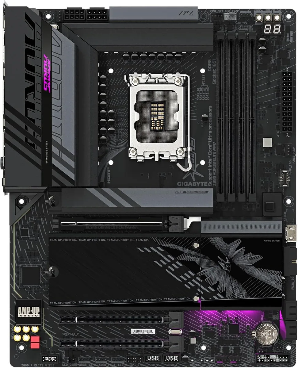 GIGABYTE GIGABYTE Z890 AORUS Elite WIFI7 Intel motherboard LGA 1851 ATX DDR5 — product photo