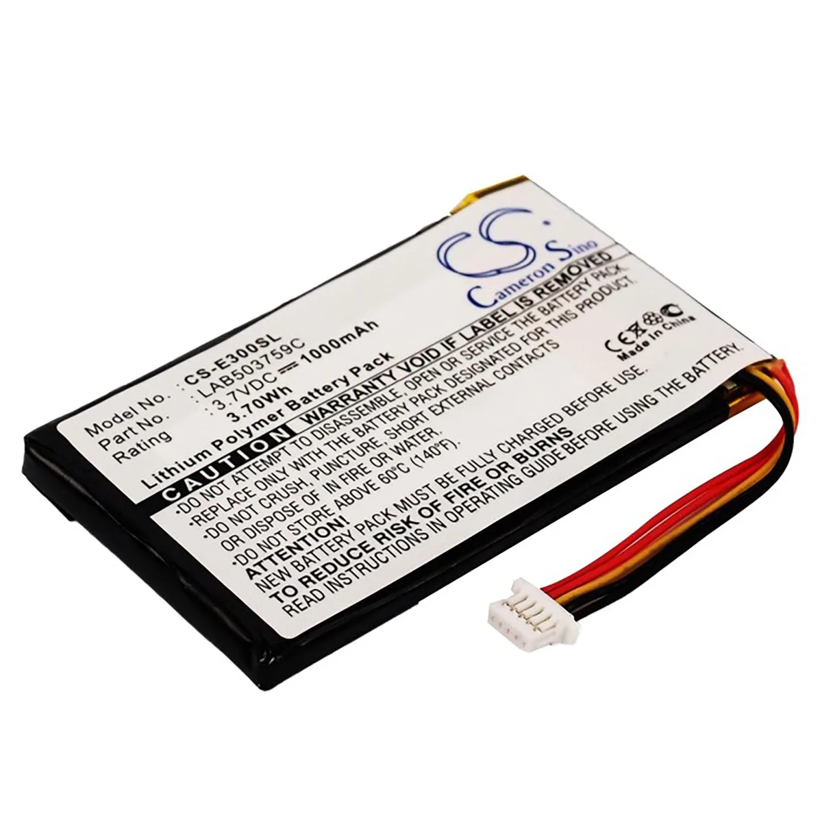 Centenex Electronics Centenex Electronics Battery for Toshiba Genio E310 E330 E335 E350 E355 1000mAh handheld pcs accessory — product photo