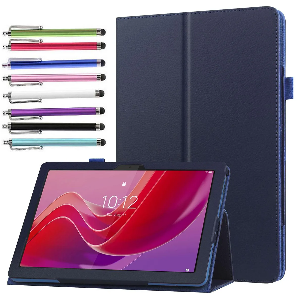 anicestore anicestore Folio Case for Lenovo Tab M11 11" 2024 Navy Blue + Stylus — product photo