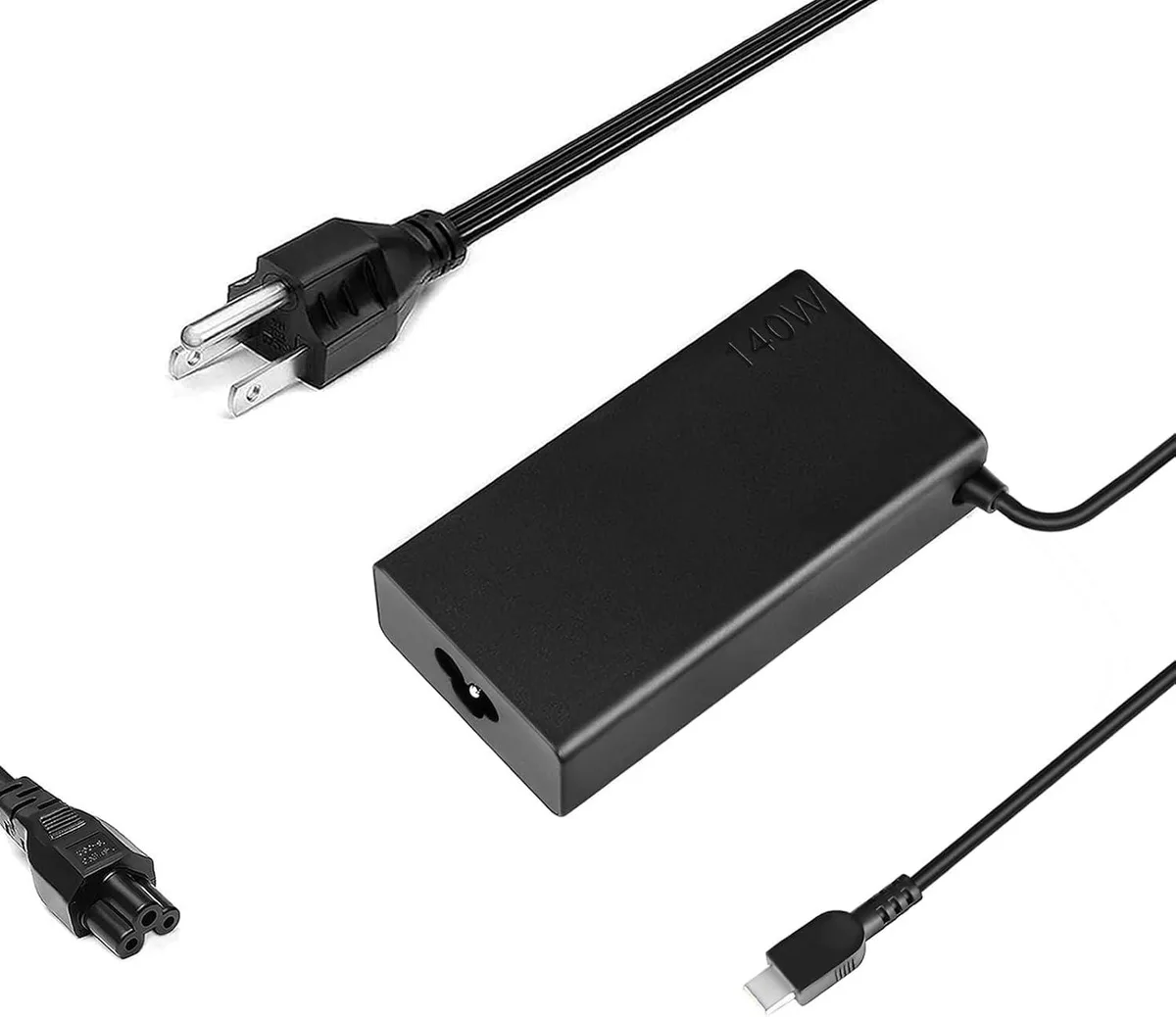 FLEANE FLEANE 140W AC adapter Legion Pro 5 5i 7 7i Yoga Pro 9i 7 9 Slim Pro 7 9 ThinkPad Z16 — product photo