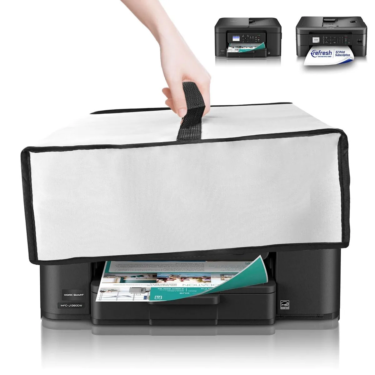 KW-Commerce KW-Commerce Printer Cover for Brother MFC-J1360DW/MFC-J1010DW 2 in 1 accessory — product photo