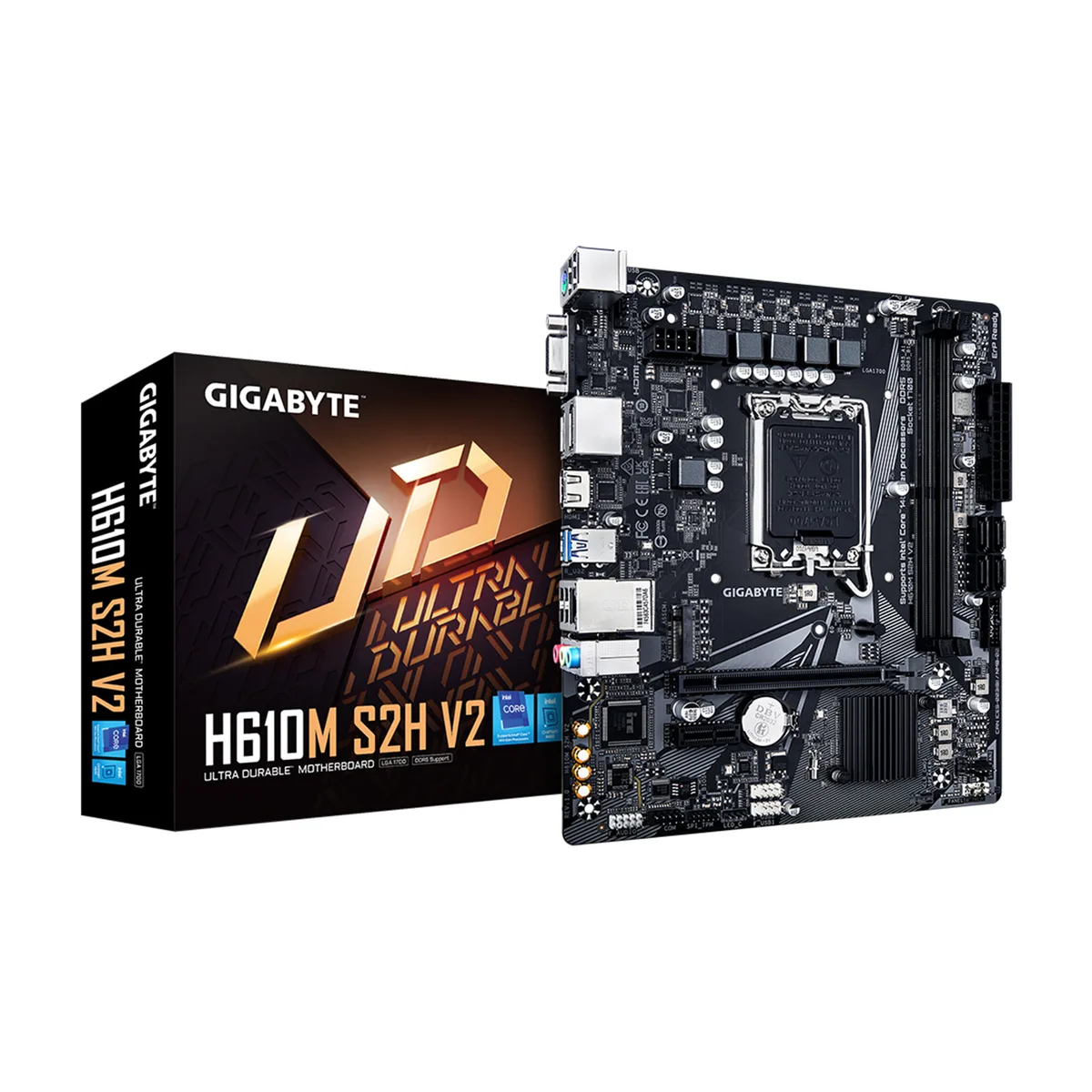GIGABYTE GIGABYTE H610M S2H V2 Intel motherboard — product photo