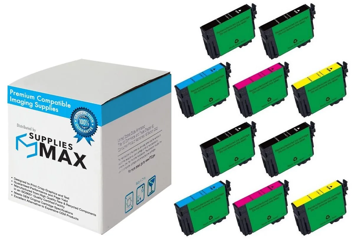 SuppliesMax SuppliesMax T202XL120-4B2CS Inkjet Combo Pack (4 Black 550 / 2 CMY 470) — product photo