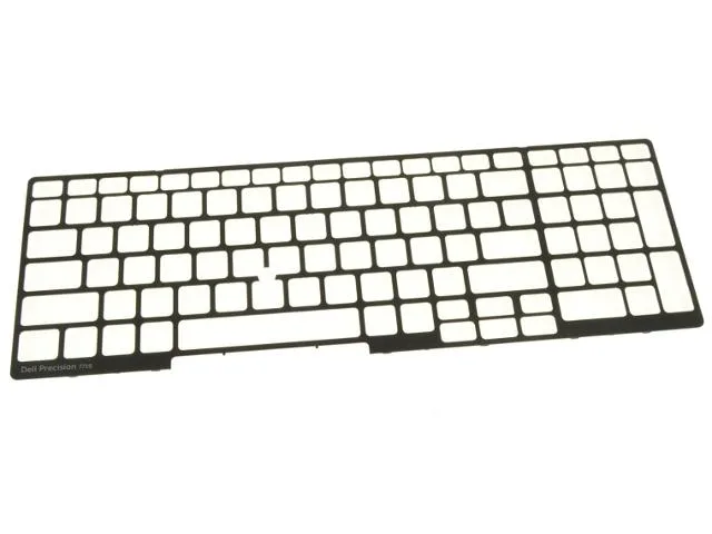 Black plastic keyboard bezel trim for Dell Precision 7710