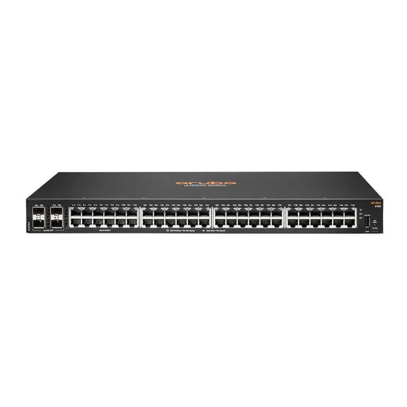 HPE Aruba Networking HPE Aruba Networking JL676A 6100 48G 4SFP+ network switch — product photo