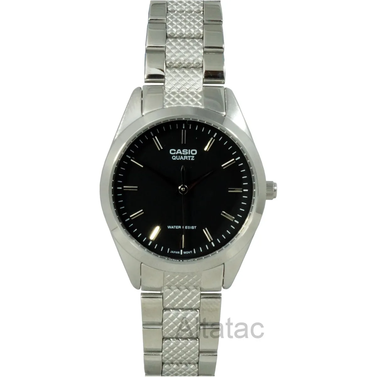 CASIO CASIO LTP-1274D-1A Silver/Black Analog Watch — product photo