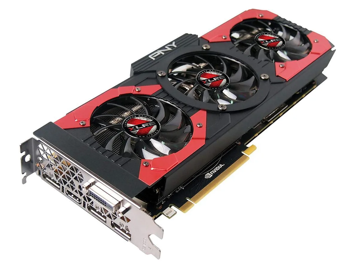PNY Technologies, Inc. PNY Technologies, Inc. GeForce GTX 1080 8GB XLR8 Gaming Overclocked graphics card — product photo